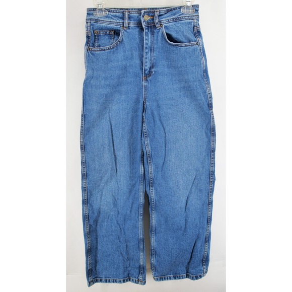 Sezane Jeans EU 36 / US 4 Womens The 70s Trouser Wide‎ Leg Denim